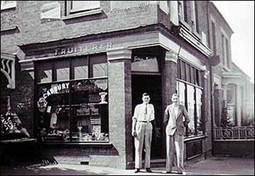 The general store on the corner of Kings Road & Portland Road