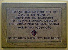memorial plaque