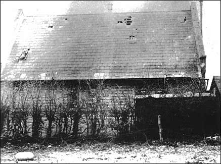 the back of the school