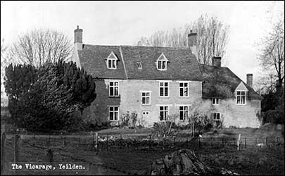 An early postcard of the rectory