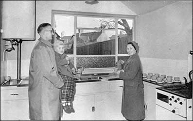 The new kitchen