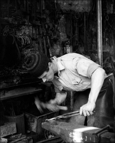 The blacksmith's apprentice