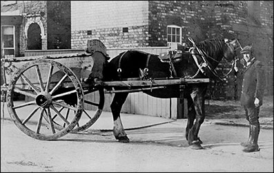 G Bettles with horse and cart