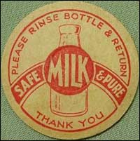 Cardboard bottle top