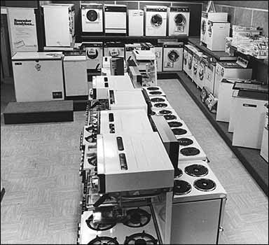 Cookers, freezers and washing machines