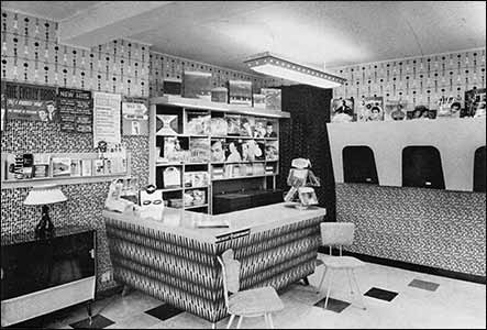 The record bar
