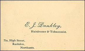 business card