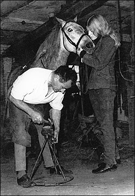 Libby with her horse