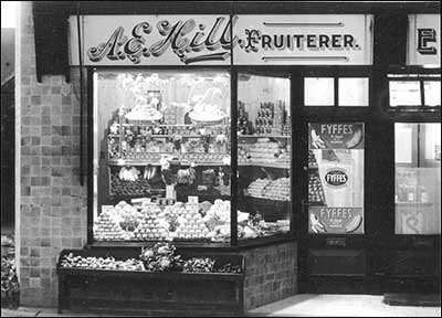 A E Hill's shop