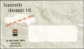 Townsend's envelope 1959