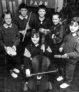 Pupils tune in for concert