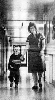 Deputy Sister Joanna Davis with Michael