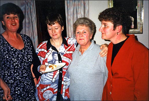 Staff at Coral's retirement party