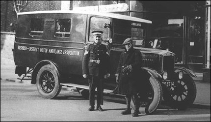Rushden District Motor Ambulance Association's vehicle