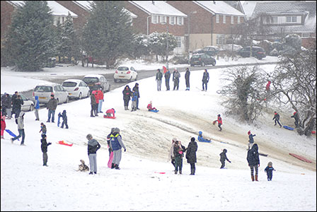 sledging in 2013