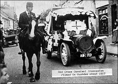 Leading vehicle in Red Cross Carnival 