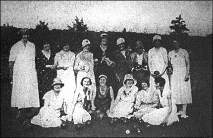 Ladies bowls team
