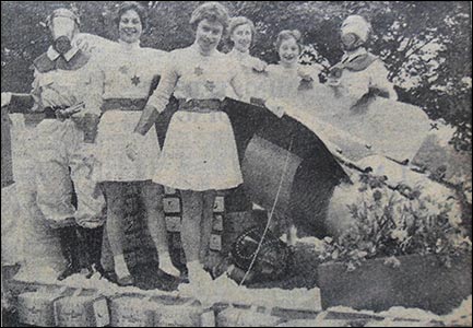 One of the floats