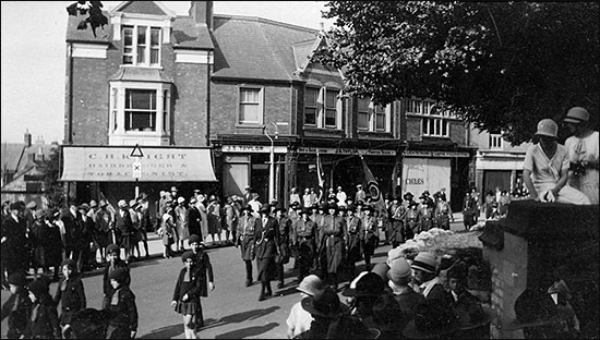 marching