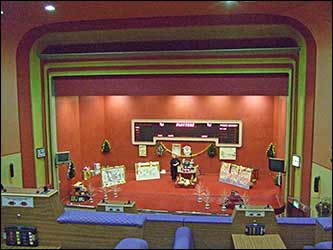 The stage