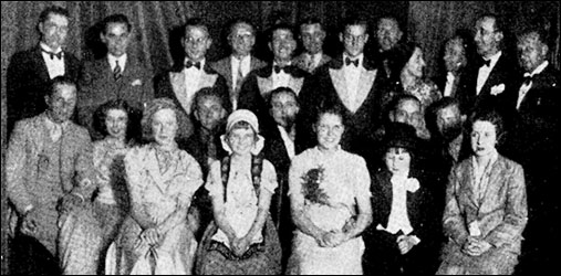 The winners at the Talent competition 