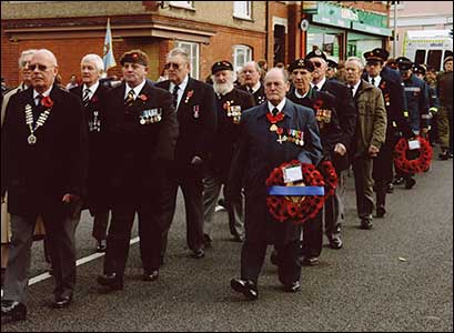 Remembrance Day march