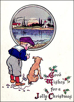 A Christmas card from 1910