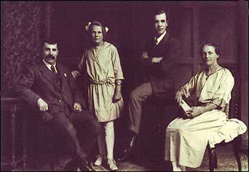 Charles & Annie with their children