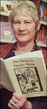 Anita with her book