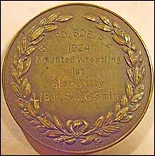 wrestling medal