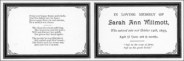 Sarah Ann Willmott