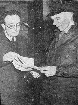 Checking paperwork
