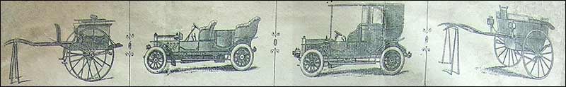 Some of the vehicles 