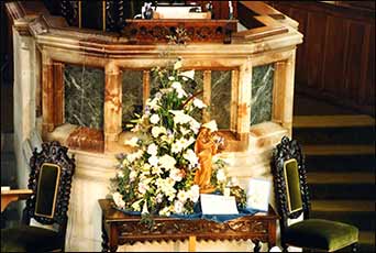 Pulpit in Wesleyan Chapel