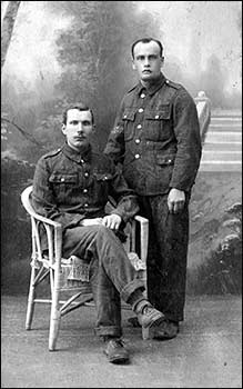 In uniform