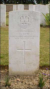 Gravestone at Aveluy